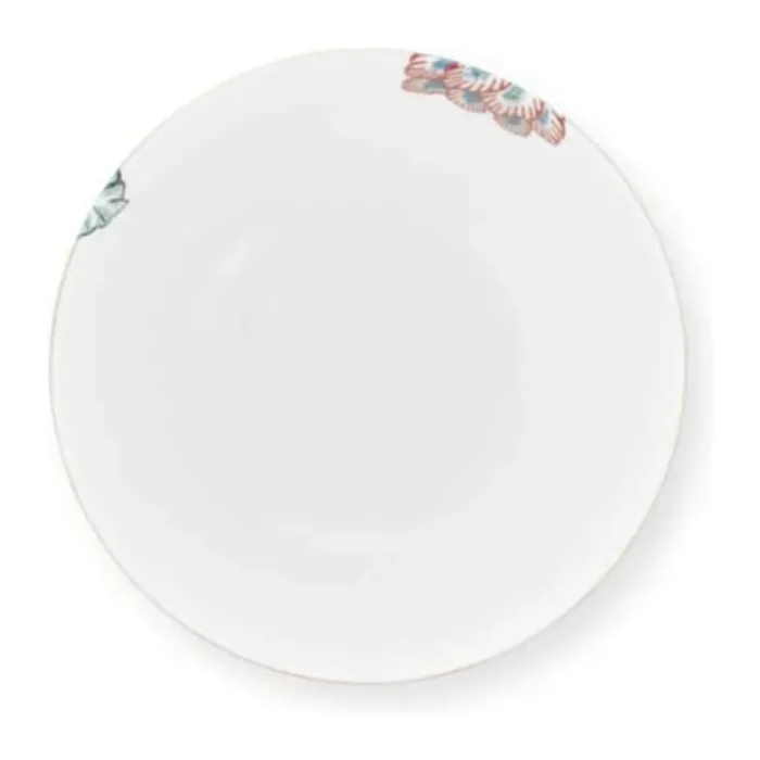PIP Studio Flower Festival Skål Ø 12 cm - Porcelæn - Blå