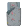 PIP Studio Grandeur Sengetøj B 140 x L 200 cm - Bomuld - Soft blue