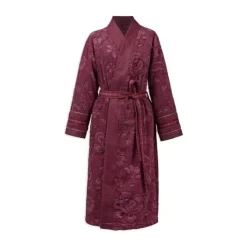 PIP Studio Jasmin Jacquard Badekåbe Str. S - Bomuld - Pink