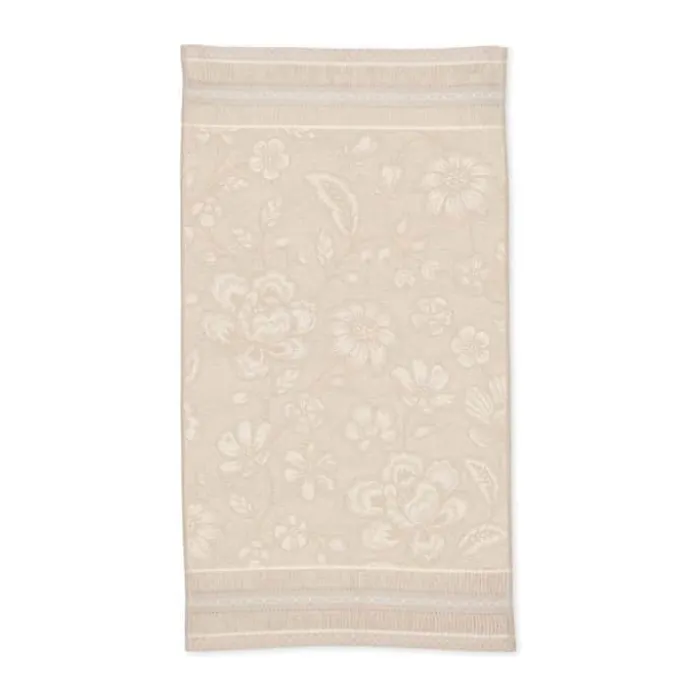 PIP Studio Jasmin Jacquard Håndklæde B 70 x L 140 cm - Bomuld - Sand