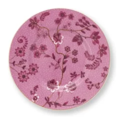PIP Studio Jolie Flowers Kagetallerken Ø 12 cm - Porcelæn - Pink