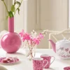 PIP Studio Jolie Flowers Krus - 2 stk. 14,5 cl - Porcelæn - Pink