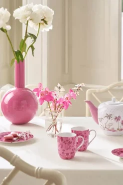 PIP Studio Jolie Flowers Krus - 2 stk. 14,5 cl - Porcelæn - Pink