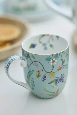 PIP Studio Jolie Krus - 2 stk. 14,5 cl - Porcelæn - Blue