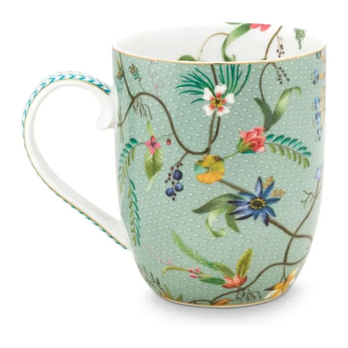 PIP Studio Jolie Krus - 2 stk. 14,5 cl - Porcelæn - Blue