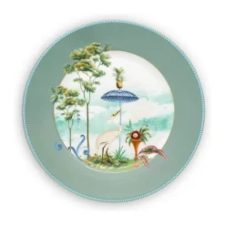 PIP Studio Jolie Tallerken Ø 21,4 cm - Porcelæn - Light Blue