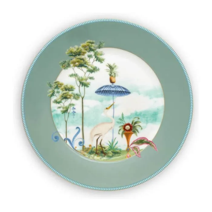 PIP Studio Jolie Tallerken Ø 21,4 cm - Porcelæn - Light Blue