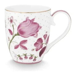 PIP Studio Jolie Tulip Krus 45 cl - Porcelæn - Lyserød