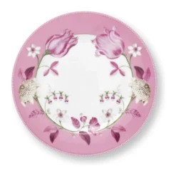 PIP Studio Jolie Tulip Tallerken Ø 23 cm - Porcelæn - Lyserød