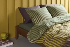 PIP Studio Jonah Sengetøj B 200 x L 220 cm - Bomuld - Green