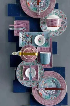 PIP Studio Kagebakke B 15,5 x L 33,3 cm - Porcelæn - Blå