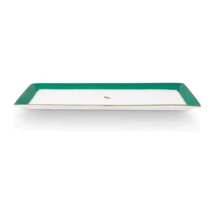 PIP Studio Kagebakke B 15,5 x L 33,3 cm - Porcelæn - Grøn