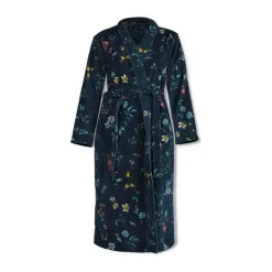 PIP Studio Les Fleurs Badekåbe XXL - Bomuld - Dark blue