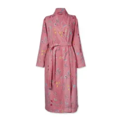 PIP Studio Les Fleurs Badekåbe XS - Bomuld - Pink