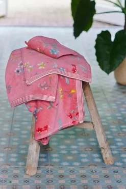 PIP Studio Les Fleurs Vaskehandske B 16 x L 22 cm - Bomuld - Pink