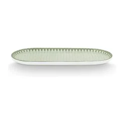 PIP Studio Lily & Lotus Fad B 11,6 x L 25 cm - Porcelæn - Lysegrøn
