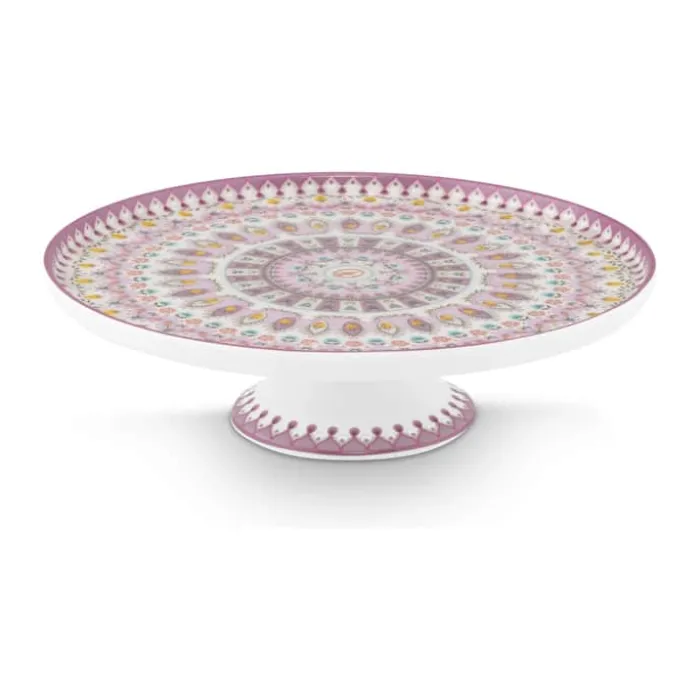 PIP Studio Lily & Lotus Fad på fod Ø 21 cm - Porcelæn - Lilac