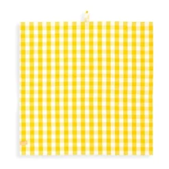 PIP Studio Lily & Lotus Køkkenhåndklæde - 2 stk. B 65 x L 65 cm - Bomuld - Gul