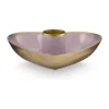 PIP Studio Lily & Lotus Lysestage - 2 stk. Ø 10 x H 3 cm - Metal - Lilla