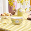 PIP Studio Lily & Lotus Skål Ø 18 cm - Porcelæn - Gul