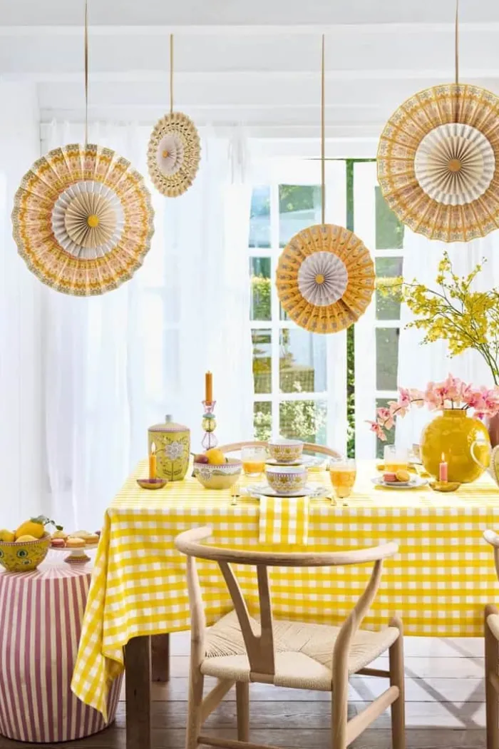 PIP Studio Lily & Lotus Skål Ø 18 cm - Porcelæn - Gul