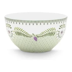 PIP Studio Lily & Lotus Skål Ø 15 cm - Porcelæn - Lysegrøn