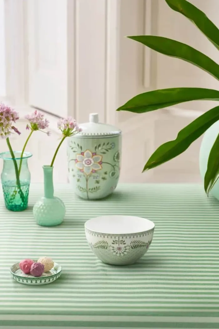 PIP Studio Lily & Lotus Skål Ø 15 cm - Porcelæn - Lysegrøn