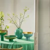 PIP Studio Lily & Lotus Skål på fod H 12,5 x Ø 35 cm - Metal - Green