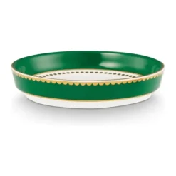 PIP Studio Love Birds Teposeholder Ø 9 cm - Porcelæn - Emerald