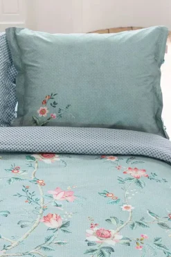 PIP Studio Okinawa Sengetøj B 140 x L 220 cm - Bomuld - Blue