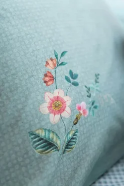 PIP Studio Okinawa Sengetøj B 140 x L 220 cm - Bomuld - Blue