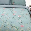 PIP Studio Okinawa Sengetøj B 140 x L 200 cm - Bomuld - Blue