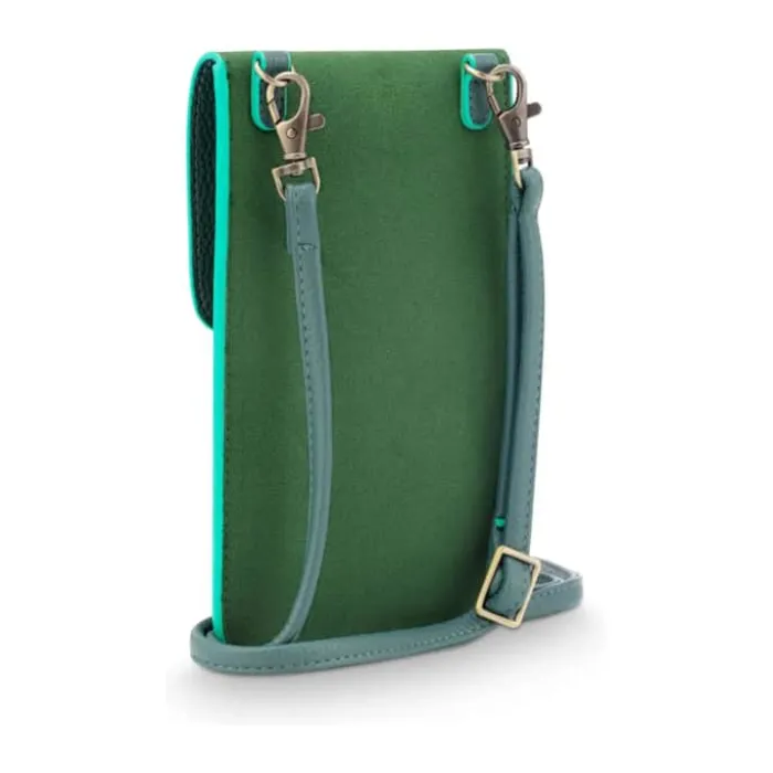 PIP Studio Peggy Mobiltaske H 18 x B 11 cm - Polyester - Green