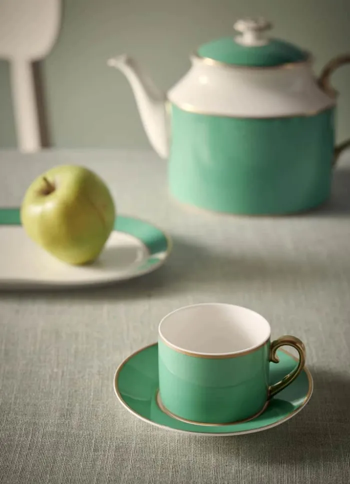 PIP Studio Pip Chique Kop m. underkop 22 cl - Porcelæn - Green
