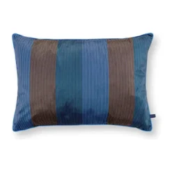 PIP Studio Pyntepude B 50 x L 70 cm - Velour/polyester - Blå