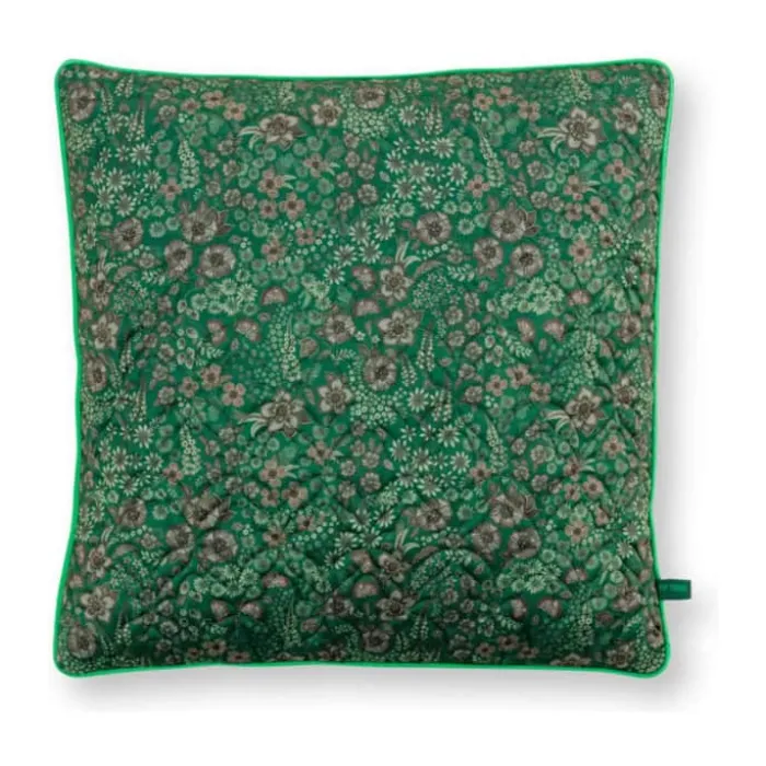 PIP Studio Pyntepude B 50 x L 50 cm - Velour/polyester - Grøn