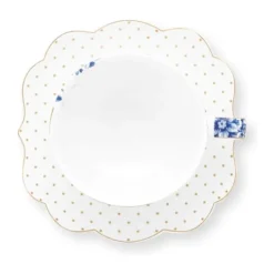 PIP Studio Royal Espressokop m. underkop - 2 stk. 12,5 cl - Porcelæn - Hvid