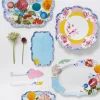 PIP Studio Royal Multi Fad B 28,5 x L 40 cm - Porcelæn - Multifarvet