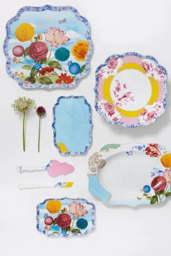 PIP Studio Royal Multi Fad Ø 24 x H 8 cm - Porcelæn - Multifarvet