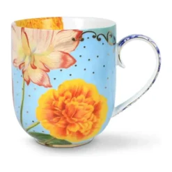 PIP Studio Royal Multi Kop 32 cl - Porcelæn - Blå/multifarvet