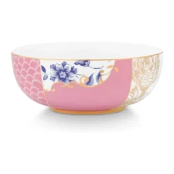 PIP Studio Royal Multi Skål Ø 12,5 cm - Porcelæn - Lyserød/multifarvet