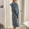 PIP Studio Secret Garden Badekåbe XL - Bomuld - Blue