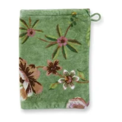 PIP Studio Secret Garden Vaskehandske B 16 x L 22 cm - Bomuld - Green