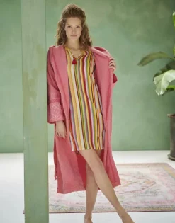 PIP Studio Soft Zellige Badekåbe L - Bomuld - Coral