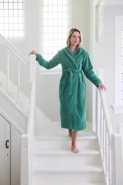 PIP Studio Soft Zellige Badekåbe XL - Bomuld - Green