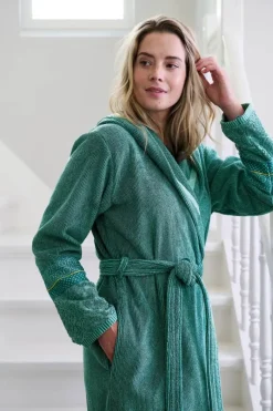 PIP Studio Soft Zellige Badekåbe XL - Bomuld - Green