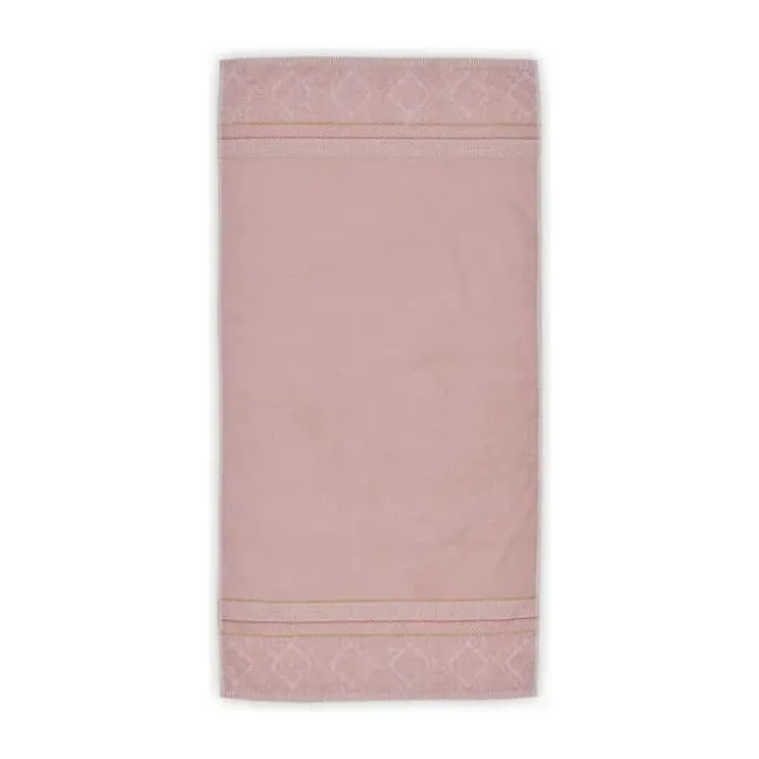 PIP Studio Soft Zellige Håndklæde B 55 x L 100 cm - Bomuld - Pink