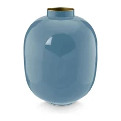 PIP Studio Vase H 32 cm - Metal - Blue