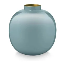 PIP Studio Vase H 23 cm - Metal - Light Blue