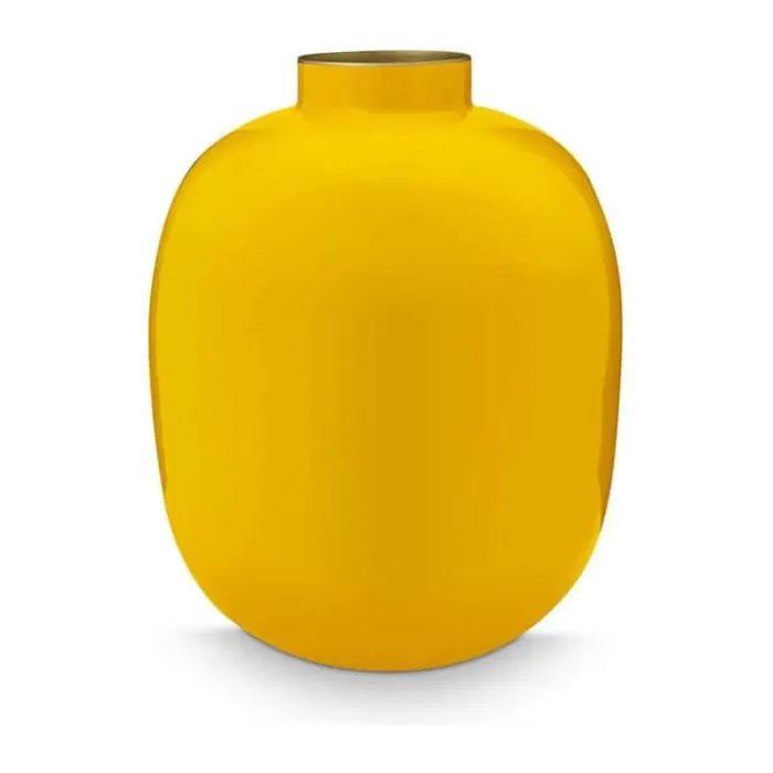 PIP Studio Vase H 32 cm - Metal - Ochre